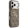 Custodia GUESS 4G Big Classic Logo per iPhone 17 Pro / 18 Pro - marrone e oro