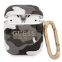 Custodia Guess GUA2UCAMG per AirPods 1/2 nero collezione Camo