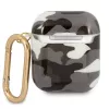 Custodia Guess GUA2UCAMG per AirPods 1/2 nero collezione Camo