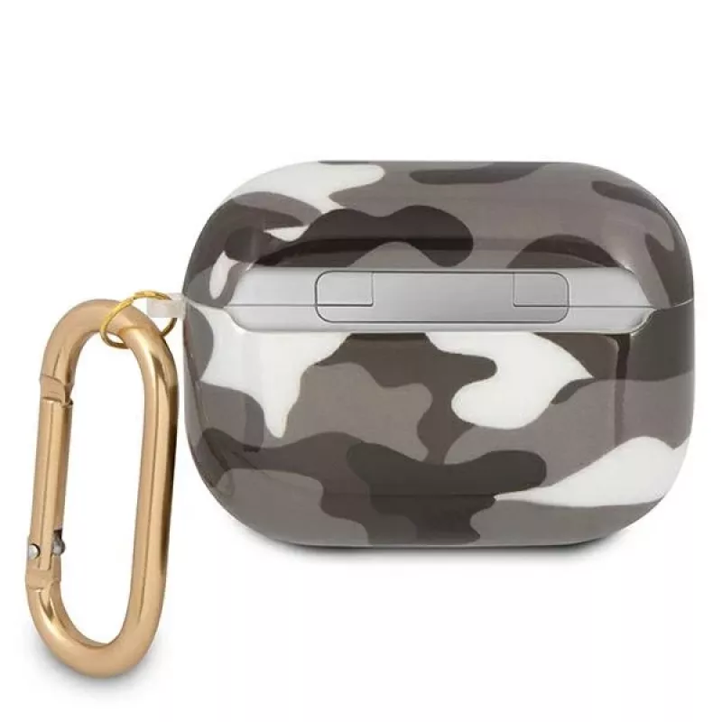 Custodia Guess GUAPUCAMG per AirPods Pro nero collezione Camo