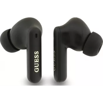 Auricolari Bluetooth True Wireless GUESS 4G Classic Metal Logo con ENC e custodia di ricarica, blu