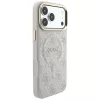 Custodia MagSafe GUESS Embossed 4G Classic per iPhone 17 Pro Max / 18 Pro Max - rosa