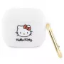 Custodia Hello Kitty HKA33DKHSH per AirPods 3 bianco silicone 3D testa Kitty