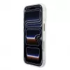 Custodia MagSafe GUESS IML 4G Script Metal per iPhone 18 Pro / 17 Pro, Bianco