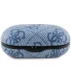 Auricolari Bluetooth True Wireless GUESS GUTWSP4EGB con dock di ricarica, ENC, blu metallizzato