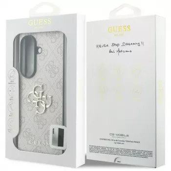 Custodia Guess Big 4G Logo in PU per Samsung Galaxy Z Fold 8 Ultra - rosa