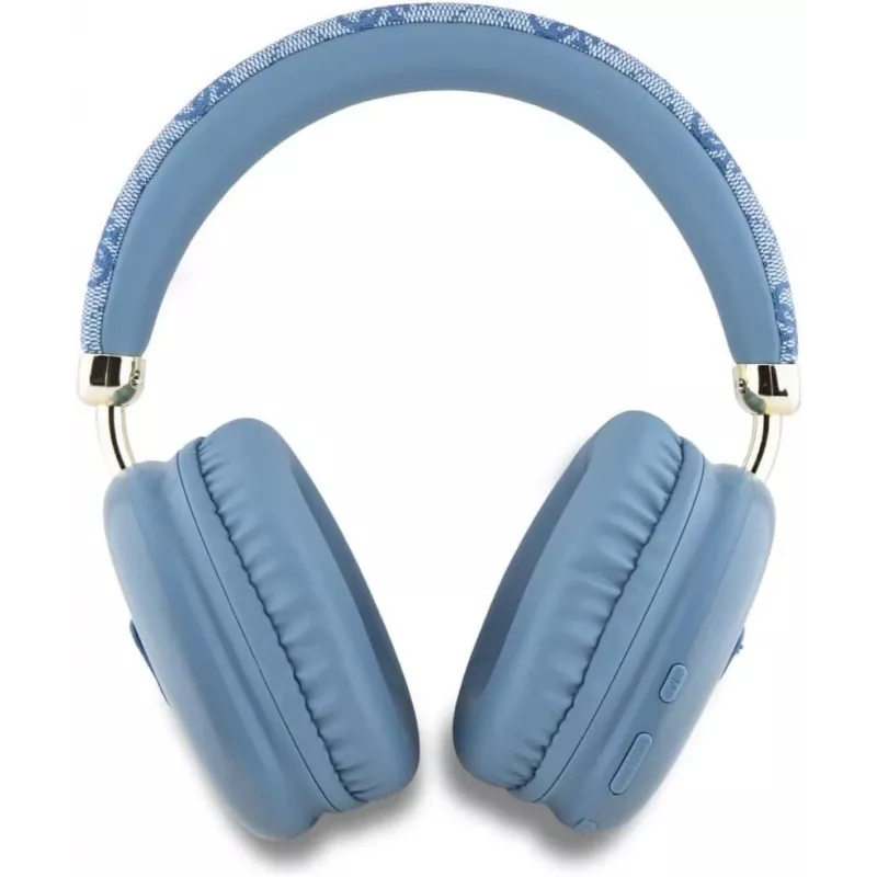 Cuffie over-ear wireless GUESS 4G Triangle Logo Bluetooth 5.3 blu