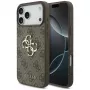 Custodia posteriore GUESS 4G Big Logo per Apple iPhone 17 Pro / 18 Pro - marrone