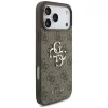 Custodia posteriore GUESS 4G Big Logo per Apple iPhone 17 Pro / 18 Pro - marrone