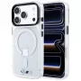 BMW M IML logo in metallo lucido e modanature custodia MagSafe per iPhone 18 Pro / 17 Pro - trasparente