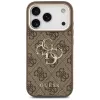 GUESS 4G Big Logo Classic custodia per iPhone 17 Pro Max / 18 Pro Max - marrone e oro