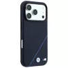BMW M Tire Track Blue Line custodia MagSafe per iPhone 18 Pro Max / 17 Pro Max - blu navy