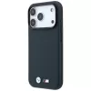 BMW M Quadrille Kevlar logo in metallo custodia MagSafe per iPhone 18 Pro / 17 Pro - blu navy