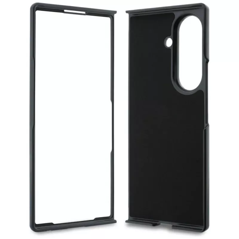 Karl Lagerfeld Saffiano Karl & Choupette Pin custodia per Samsung Galaxy Z Fold 8 Ultra - nero