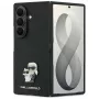 Karl Lagerfeld Saffiano Karl & Choupette Pin custodia per Samsung Galaxy Z Fold 8 Ultra - nero