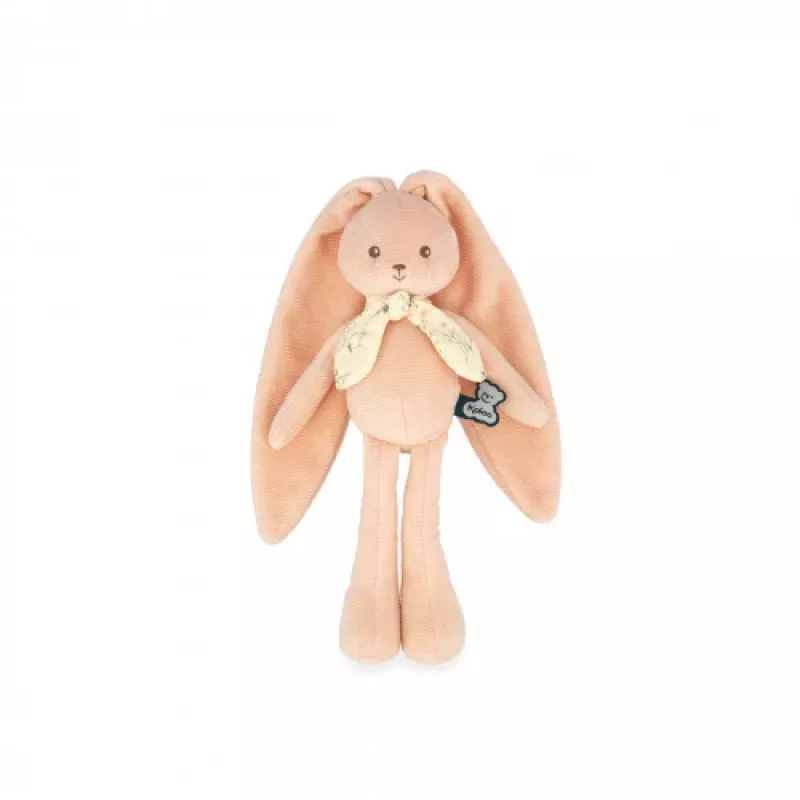 Kaloo Lapinoo coniglio di peluche color pesca 25 cm in confezione regalo