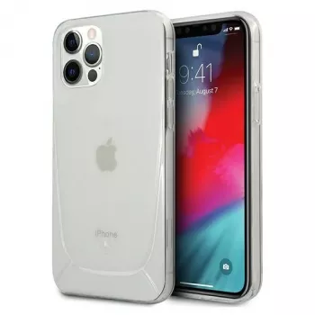 Mercedes-Benz Transparent Line custodia rigida per iPhone 12 Pro Max 6,7 pollici - trasparente