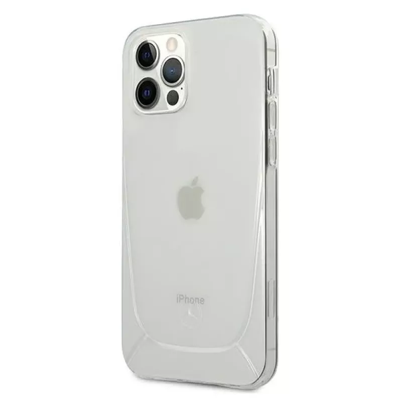 Mercedes-Benz Transparent Line custodia rigida per iPhone 12 Pro Max 6,7 pollici - trasparente