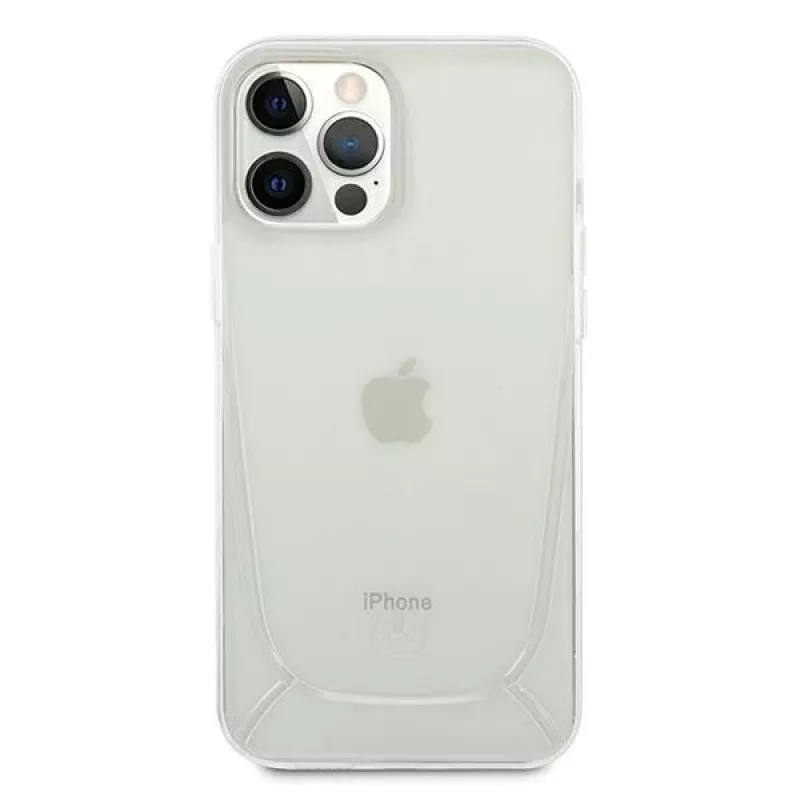 Mercedes-Benz Transparent Line custodia rigida per iPhone 12 Pro Max 6,7 pollici - trasparente