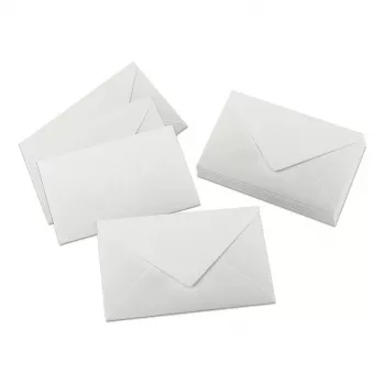Sigel DU701 Buste in carta bianche C6, confezione da 24, autoadesive, 80 g/m², per stampanti laser e inkjet