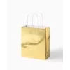 Folia Sacchetti di carta Gold M lucidi 7 pezzi