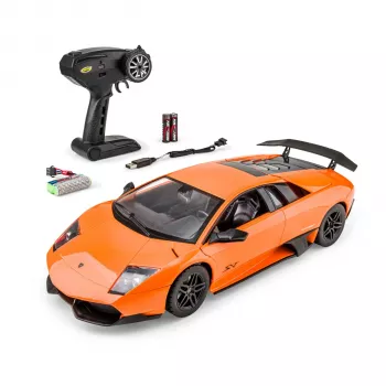 Carson 1:14 Lamborghini Murcielago LP670-4 SV 2.4GHz RTR auto RC - arancione