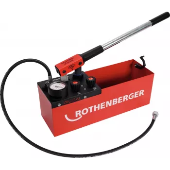 Rothenberger RP 50 pompa di prova pressione digitale serbatoio 12L 60 bar