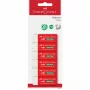 Faber-Castell gomma senza PVC 7095-20, confezione da 6, bianca