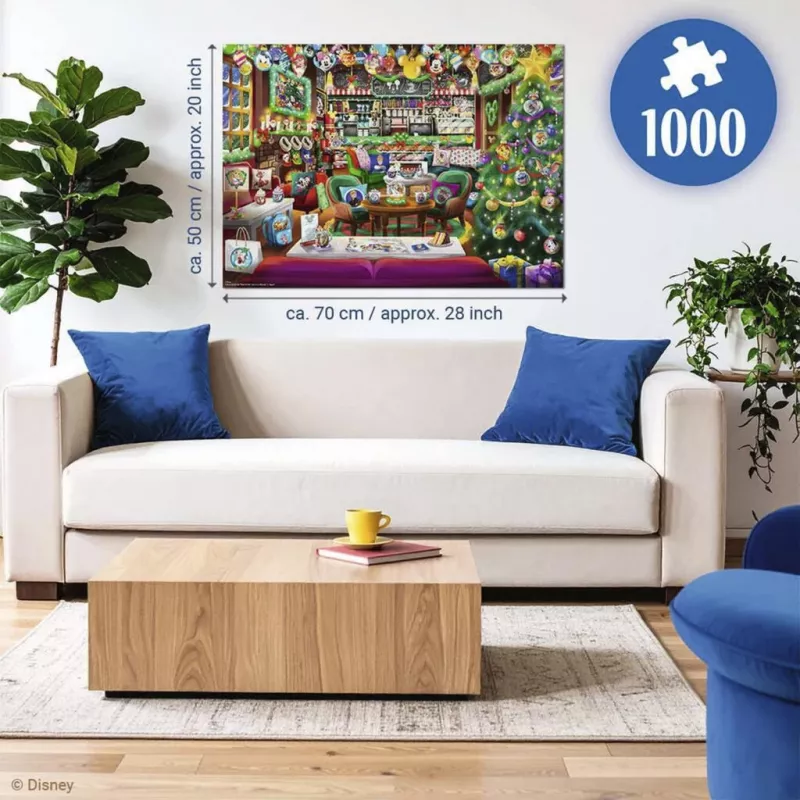 Ravensburger puzzle Disney Christmas Cafe (1000 pezzi)