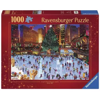 RAVENSBURGER puzzle 1000 pezzi – magia natalizia al Rockefeller Center