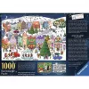 Ravensburger puzzle città di Natale incantata (1000 pezzi)