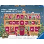 RAVENSBURGER puzzle calendario dell'Avvento Natale a casa - 24 mini puzzle, 576 pezzi, tecnologia Softclick