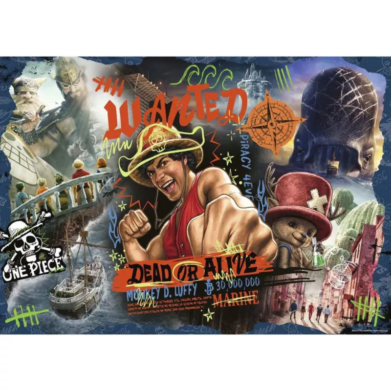 RAVENSBURGER puzzle One Piece - Adventure Awaits! (1000 pezzi)