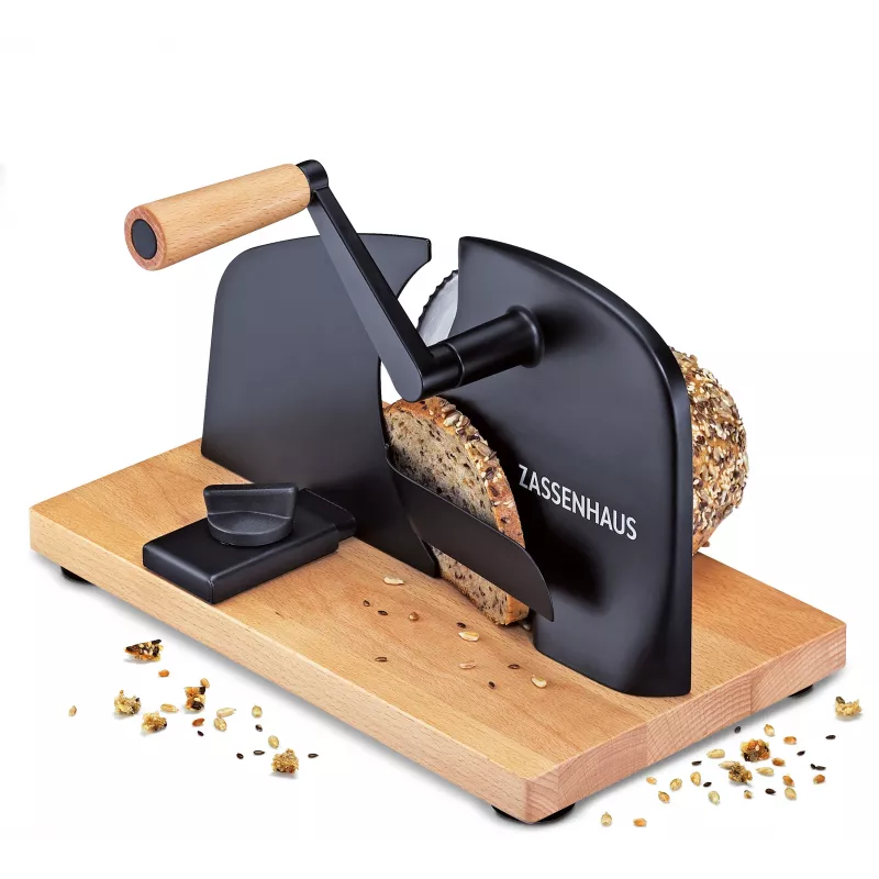 Zassenhaus affettatrice per pane manuale PURE nera