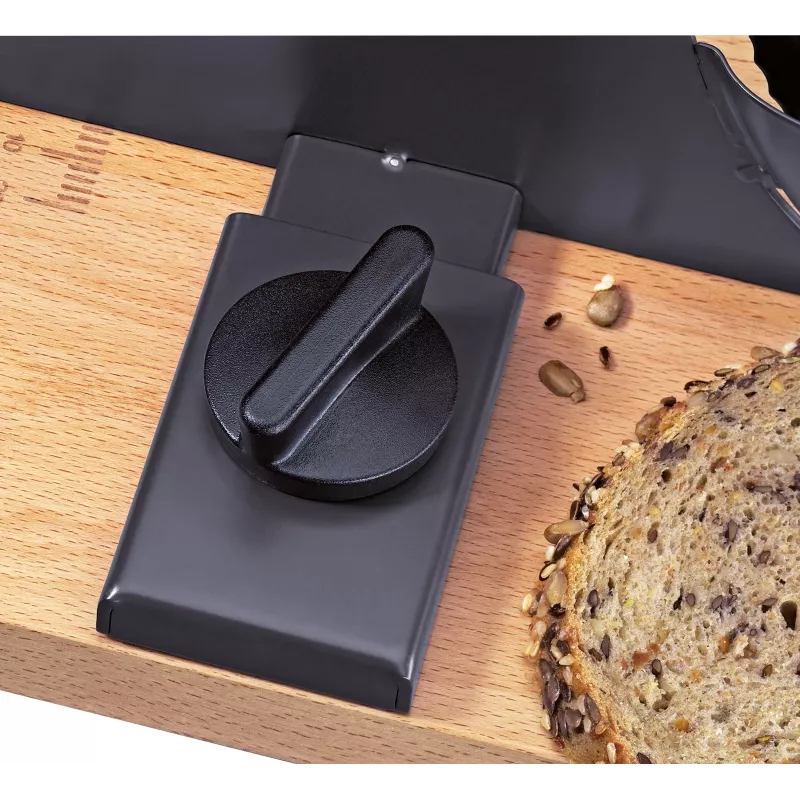 Zassenhaus affettatrice per pane manuale PURE nera