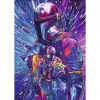 RAVENSBURGER puzzle Star Wars Hyper Space Collection: The Mandalorian (500 pezzi, pezzi grandi)