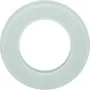 Hager WTD7180GWG Placca in vetro a 1 posto, Serie Glas, Bianco polare