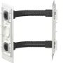 Hager ZM01AAR giunto angolare per contenitori AAR, armadio-armadio, 90°, acciaio
