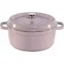 Staub La Cocotte 24cm cocotte rotonda in ghisa, ciliegio