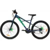 Huffy Korros 26 mountain bike blu - hardtail in acciaio 18 velocità con forcella ammortizzata