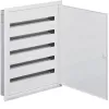 Hager FW536FT Quadro di distribuzione da incasso con morsetti PE/N, 5 file, 180 moduli, IP40, bianco
