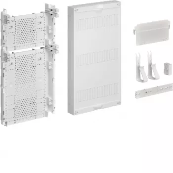 HAGER ZY450APZ Kit di retrofit APZ per armadi contatori e di distribuzione, 1 campo, VDE-AR-N 4100, bianco traffico