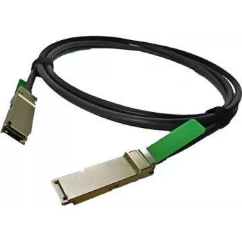 Alcatel-Lucent cavo in rame Direct Attach QSFP+ a QSFP+, 3 m, 40GbE, passivo, nero