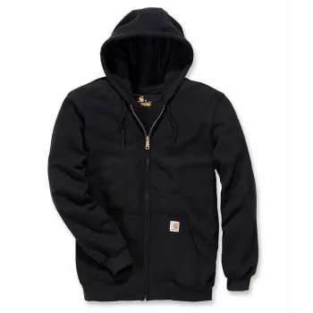Carhartt Midweight felpa con cappuccio e zip nero