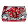MGA Entertainment Armorsaurs Armor-Up - Action figure trasformabile T-Rex Ajax