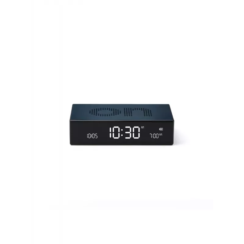 Lexon Flip Premium sveglia a doppia faccia blu LR152B