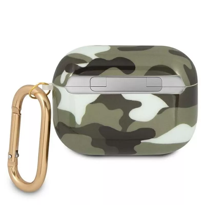 GUESS GUAPUCAMA Custodia AirPods Pro Verde/Khaki Camo Collezione