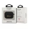 GUESS GUAPLSCHSK Custodia AirPods Pro Nero Silicone Charm Heart Collection