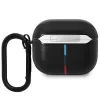BMW BMA322PVTK Custodia AirPods 3a Generazione Nero Pelle Linea Curva