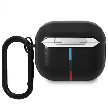 BMW BMA322PVTK Custodia AirPods 3a Generazione Nero Pelle Linea Curva